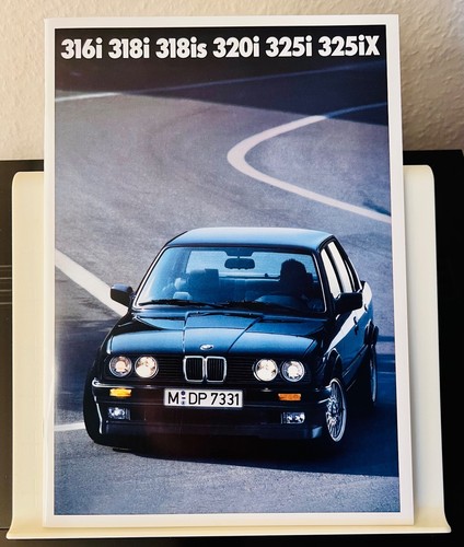 Bmw 3er prospekt 2 1989 - bmw, 30,