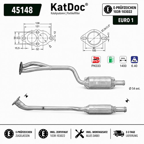 Katalysator bmw 3er e36 - ✅,