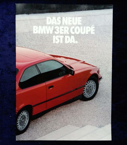 Bmw 3er coupe prospekt - bmw,